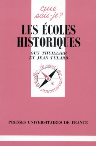 Les Ecoles historiques