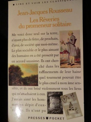les rêveries du promeneur solitaire