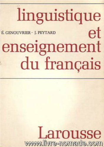 linguistique et enseignement du français