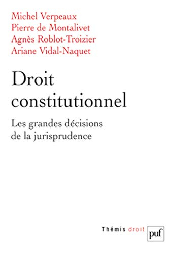 Droit constitutionnel : les grandes décisions de la jurisprudence