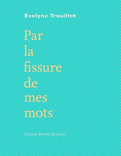 Par la fissure de mes mots