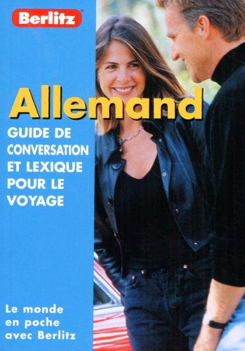 Allemand : guide de conversation et lexique pour le voyage