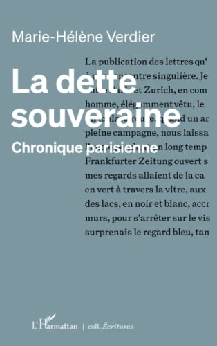 La dette souveraine : chronique parisienne