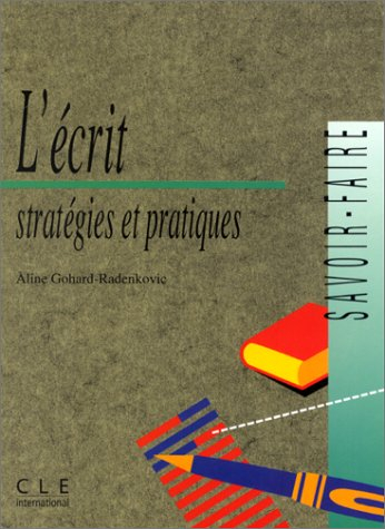 L'écrit, stratégies et pratiques
