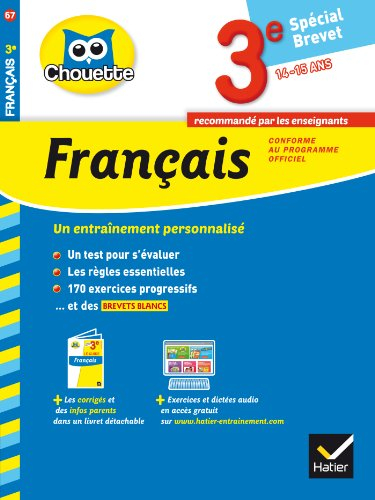 Français 3e, 14-15 ans : spécial brevet