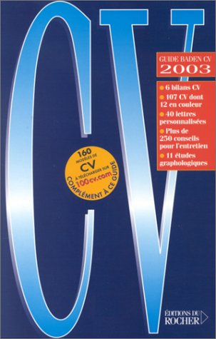 Guide Baden du CV 2003