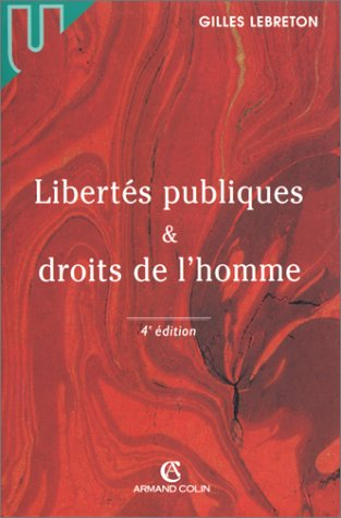 libertes publiques et droits de l'homme. 4ème édition