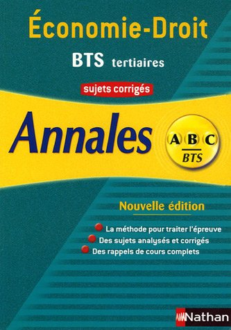 Economie-droit BTS tertiaires