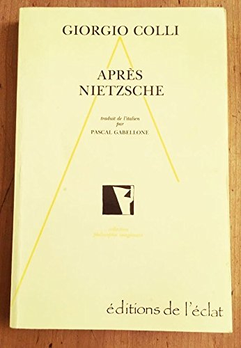 après nietzsche
