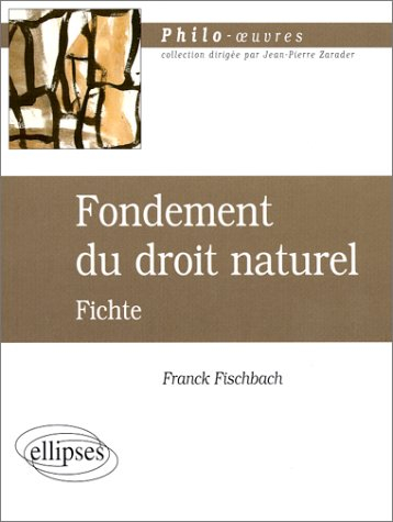 Fondements du droit naturel, Fichte