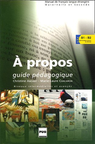 A propos B1-B2 : guide pédagogique