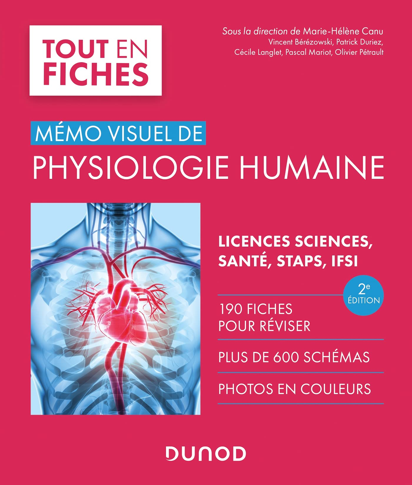 Mémo visuel de physiologie humaine : licences sciences, santé, STAPS, IFSI