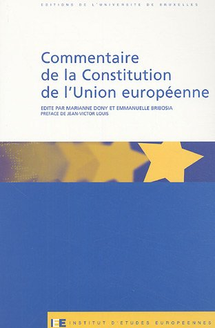 Commentaire de la Constitution de l'Union européenne