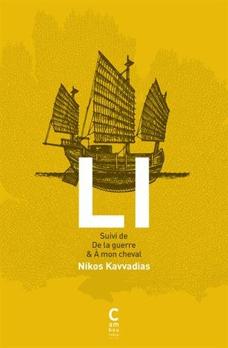 Li. De la guerre. A mon cheval