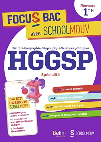 HGGSP 1re, spécialité : histoire géographie géopolitique, sciences politiques