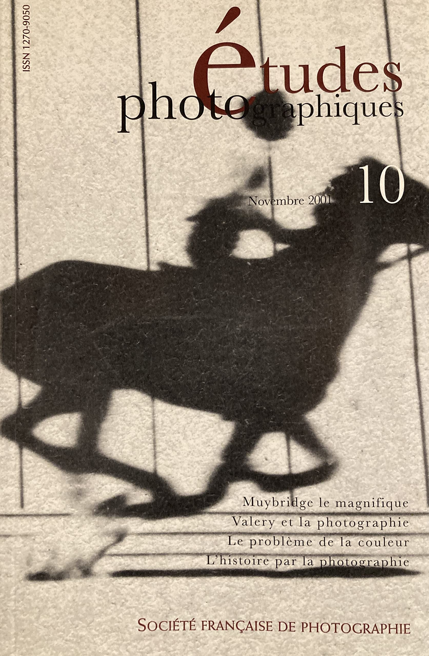 études photographiques n°10 - Novembre 2001