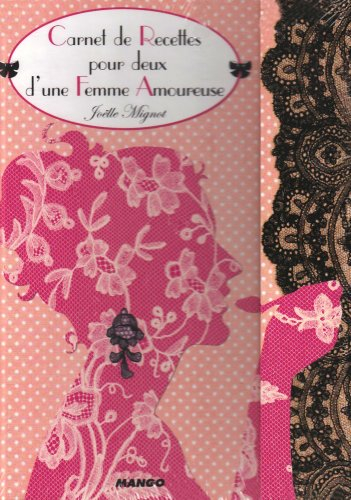 Carnet de recettes pour deux d'une femme amoureuse