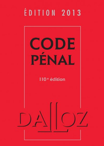 Code pénal 2013