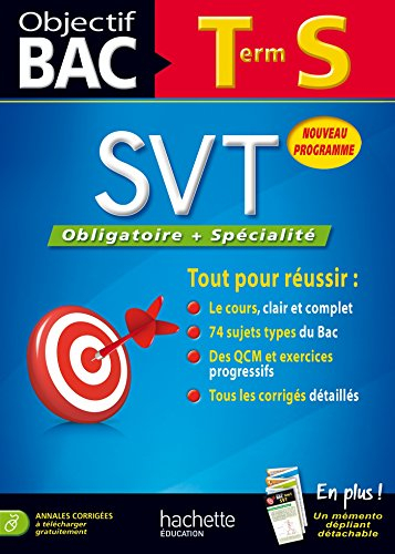 SVT terminale S : obligatoire + spécialité