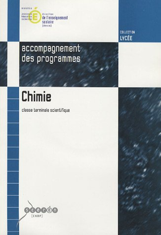 chimie tle scientifique : accompagnement des programmes (1cédérom)