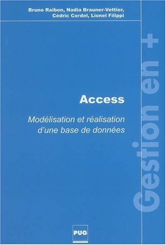 Access : modélisation et réalisation d'une base de données