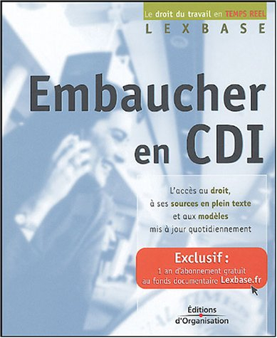Embaucher en CDI