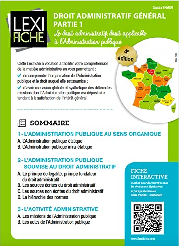 Droit administratif général. Vol. 1. Le droit administratif : droit applicable à l'administration pu