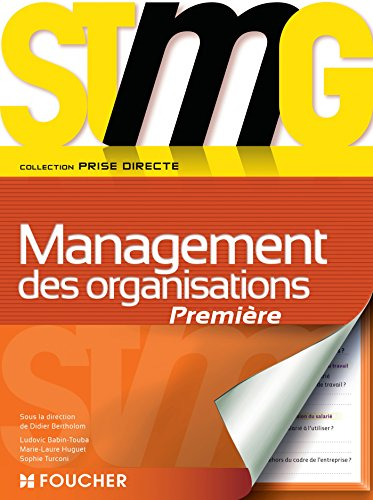 Management des organisations, première STMG