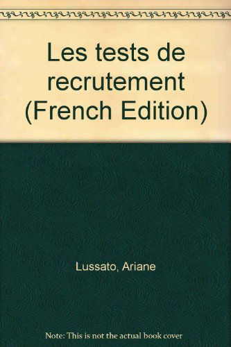 Les tests de recrutement