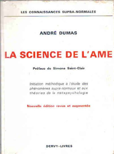 la science de l'ame.