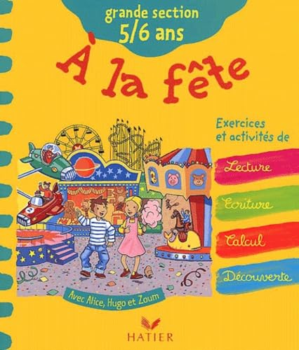 A la fête : grande section