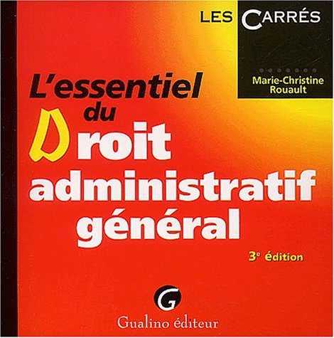l'essentiel du droit administratif général
