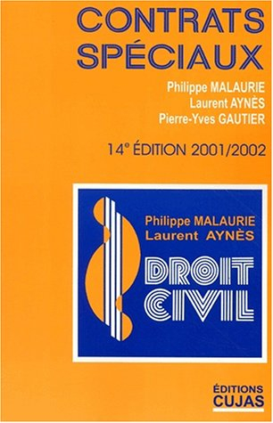 droit civil : contrats spéciaux. 14ème édition 2001-2002