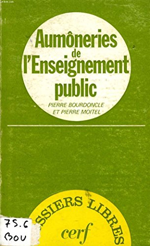 aumôneries de l'enseignement public