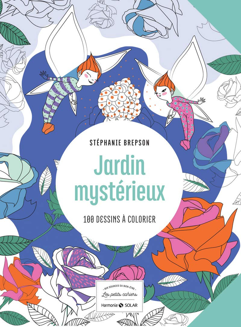 Jardin mystérieux : 100 dessins à colorier
