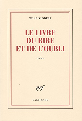 le livre du rire et de l'oubli
