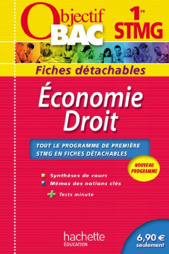 Economie, droit : 1re STMG