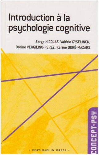 Introduction à la psychologie cognitive