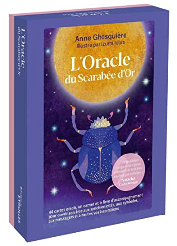 L'oracle du scarabée d'or : 44 cartes oracle, un carnet et le livre d'accompagnement pour ouvrir son