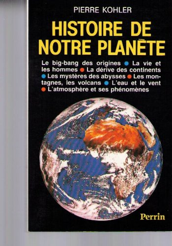 Histoire de notre planète