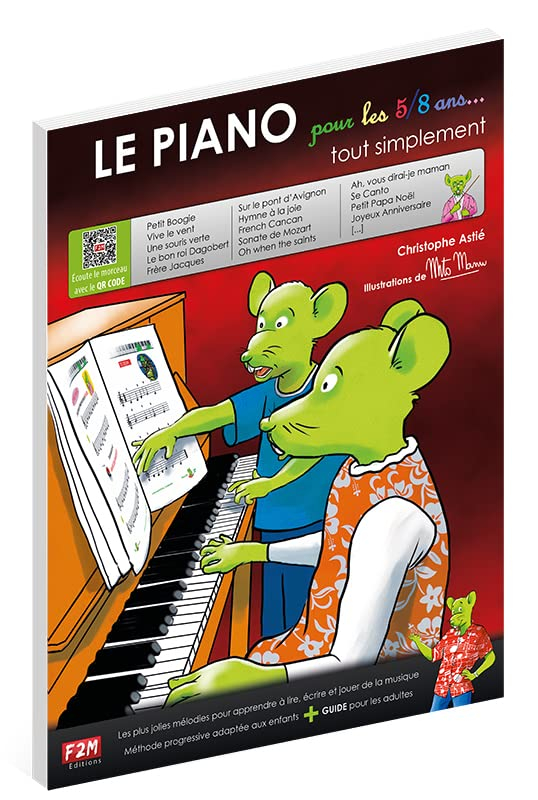LE PIANO pour les 5/8 ans... tout simplement + QR CODE