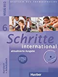 Schritte international 6. Kursbuch + Arbeitsbuch mit Audio-CD zum Arbeitsbuch und interaktiven Übung