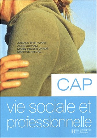 Vie sociale et professionnelle, CAP