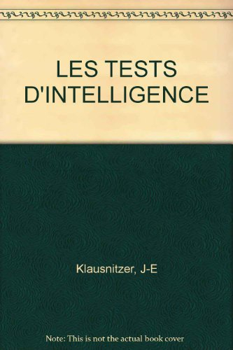 les tests d'intelligence