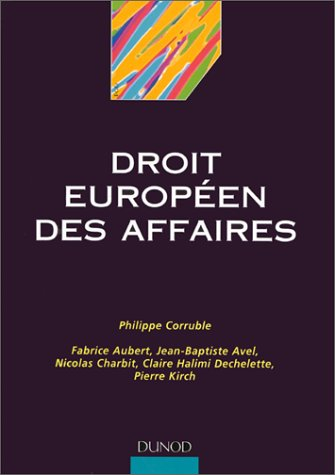 Droit européen des affaires