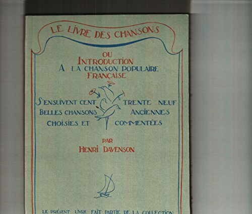 le livre des chansons