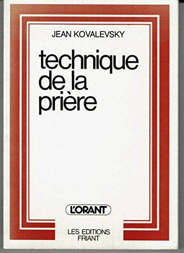 technique de la prière (l'orant)