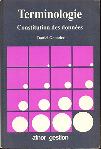 Terminologie : constitution des données