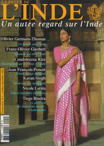 Revue de l'Inde (La), n° 1. Un autre regard sur l'Inde