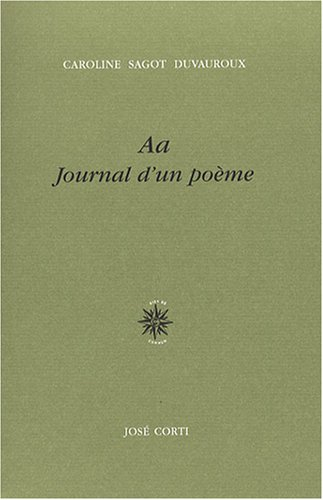 Aa : journal d'un poème